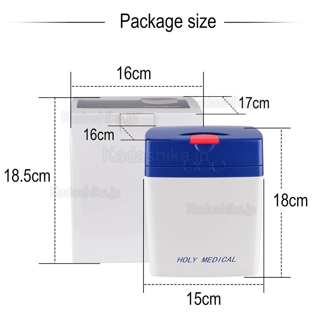 印象材防湿箱・保管箱 (計量カップ付き)